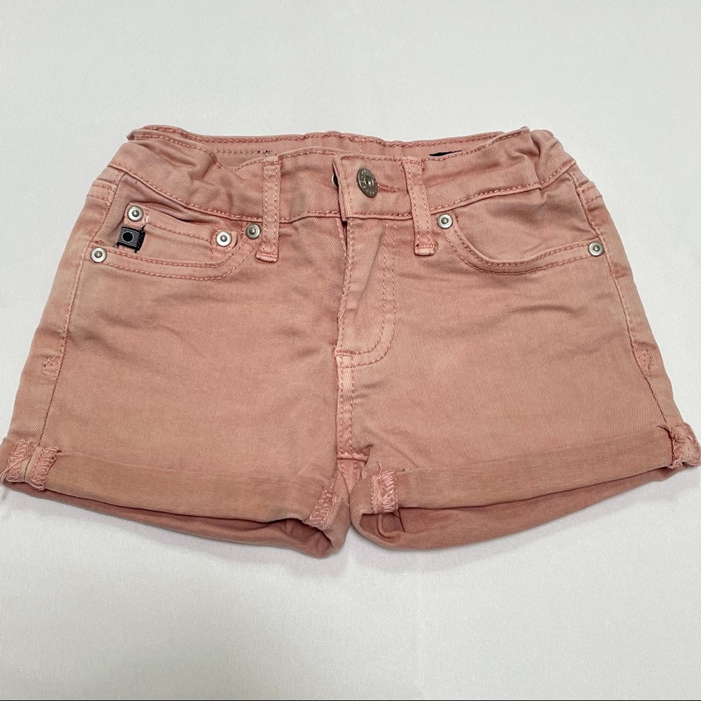 AG Girls Karlie Roll Short, Blush color, Size 4